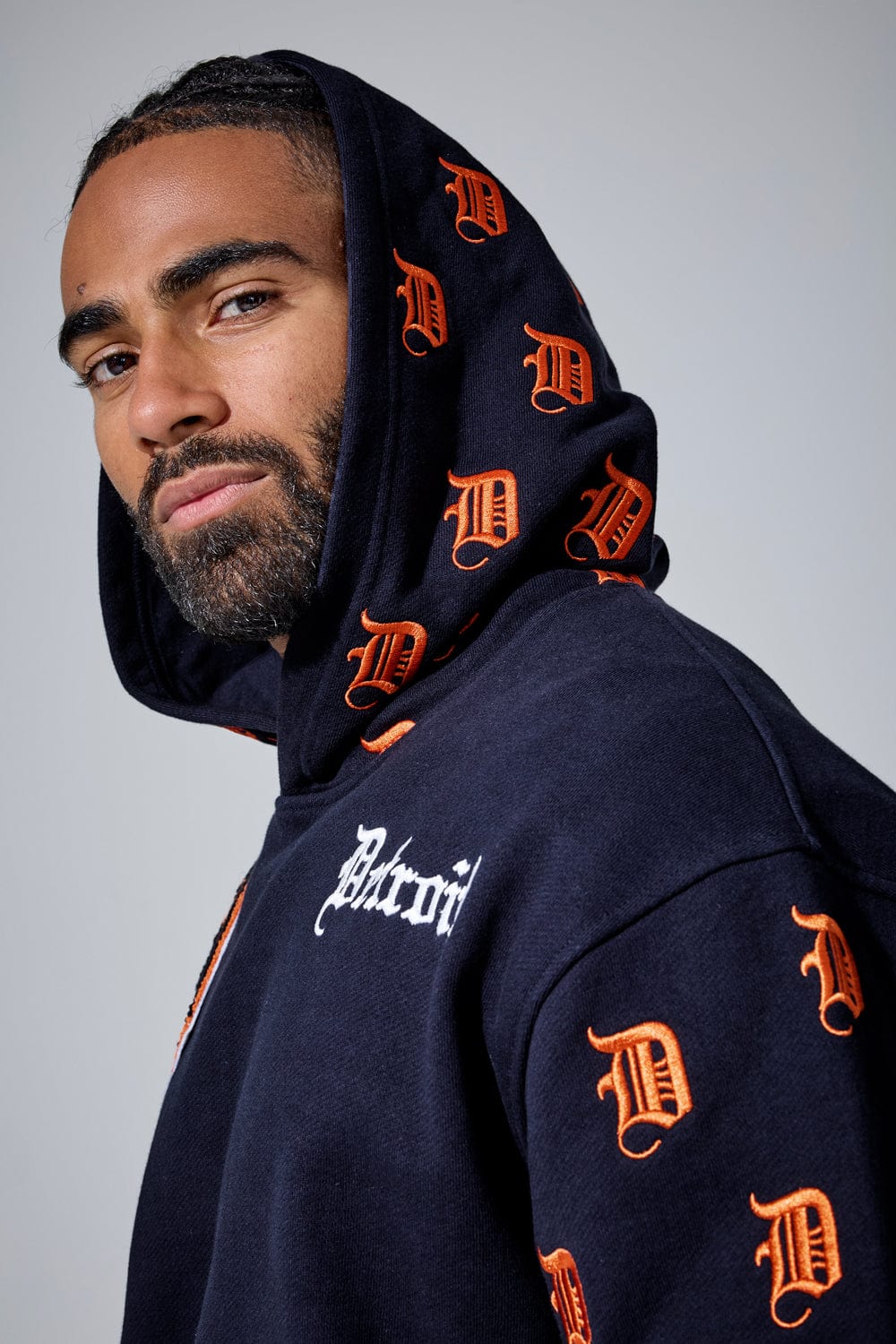 Jordan Craig 313 Pullover Hoodie (Tigers)