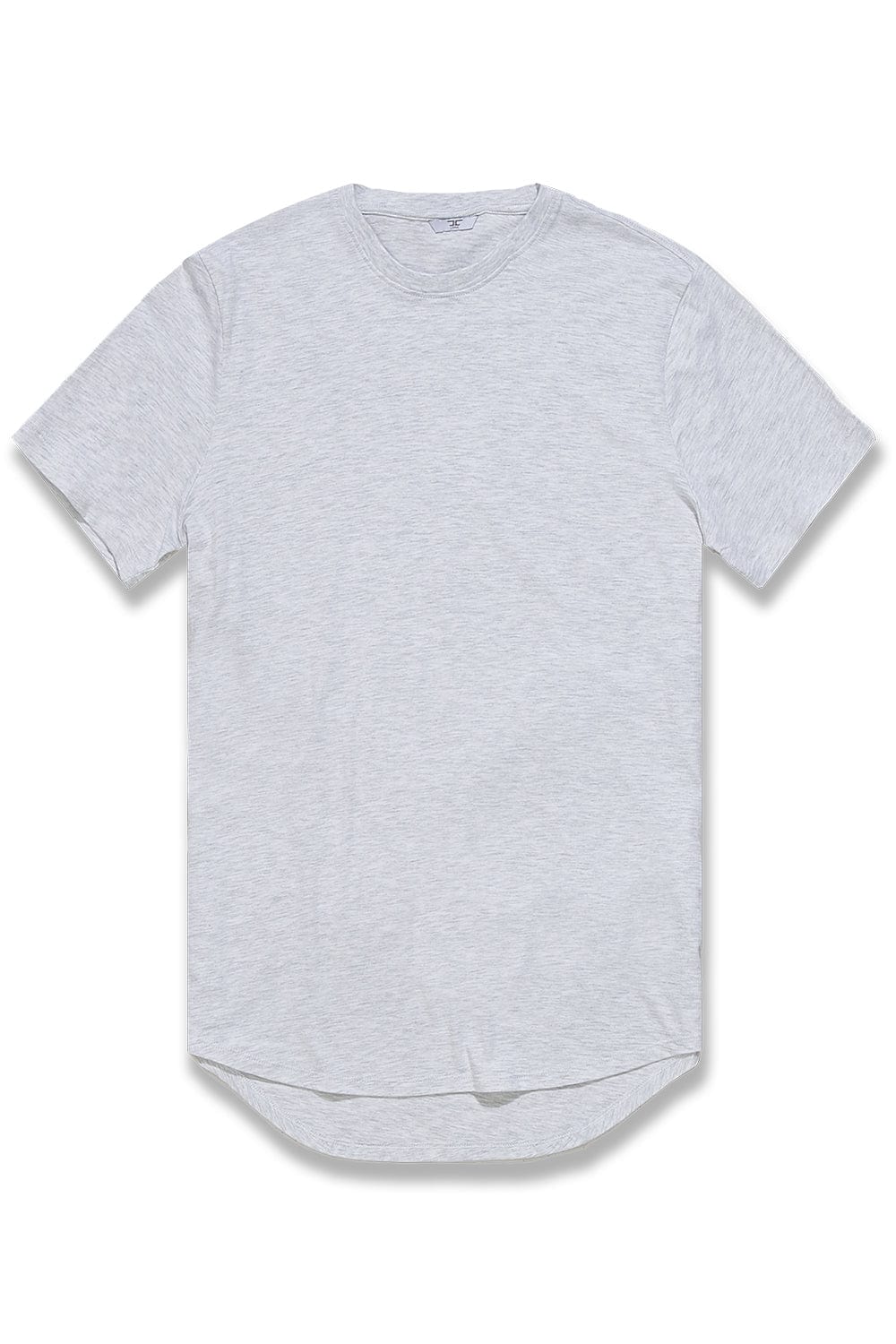 JC Big Men Big Men's Scallop T-Shirt White Silver / 4XL