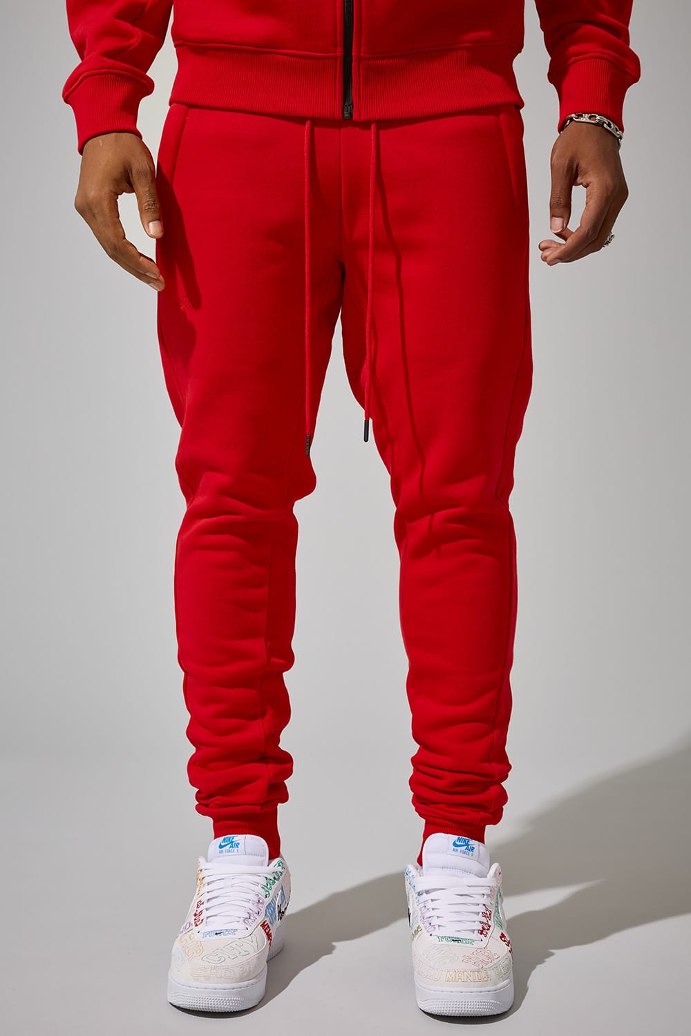 Jordan Craig Uptown Jogger Sweatpants Red / S