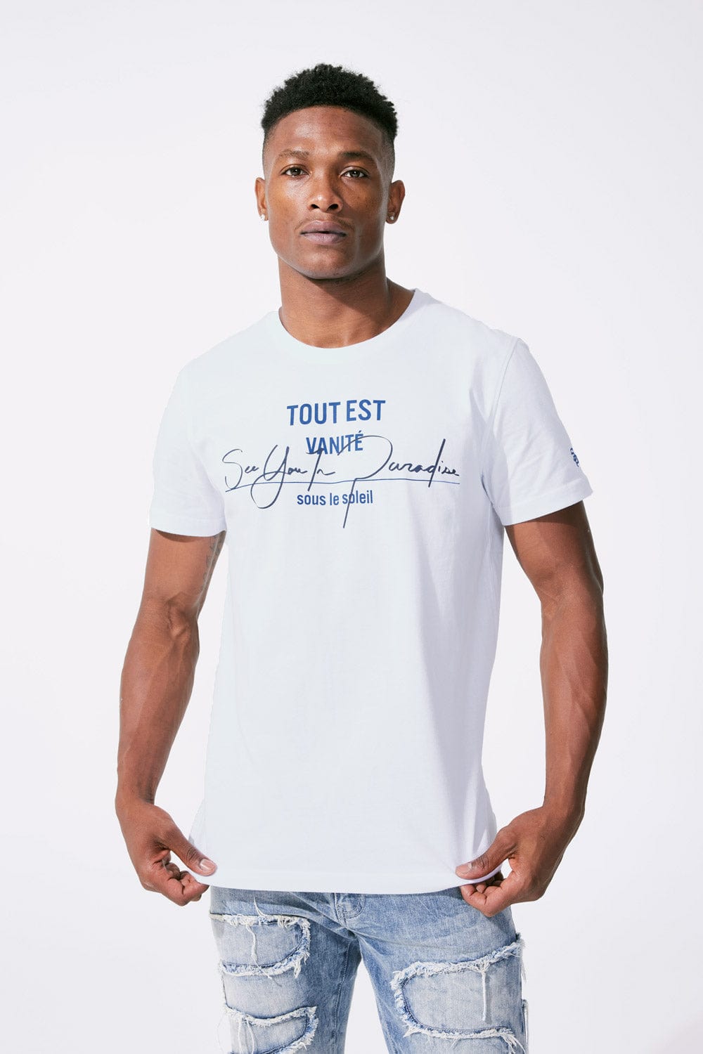 Jordan Craig Les Paradis T-Shirt (White) S / White