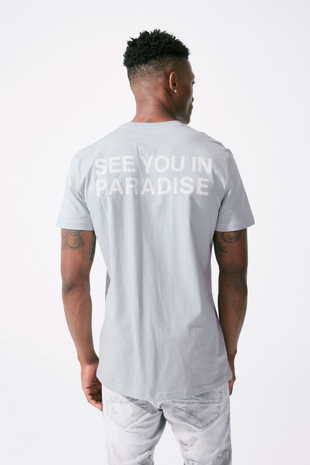 Jordan Craig See You In Paradise T-Shirt (Ice Blue)