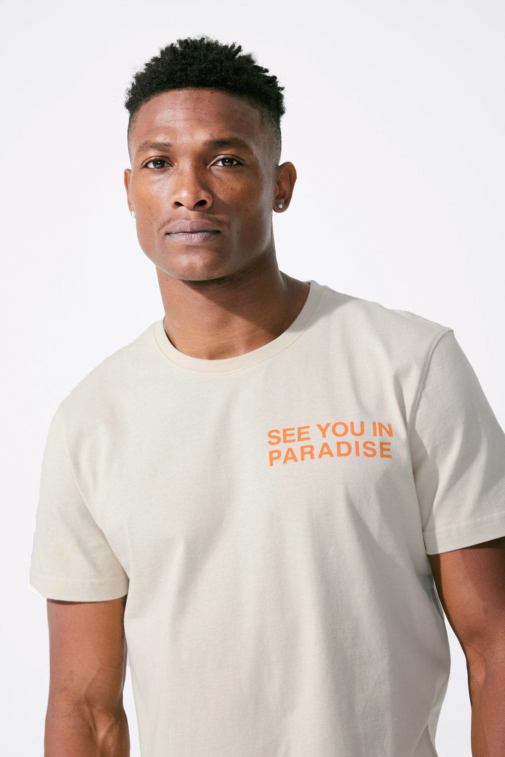Jordan Craig See You In Paradise T-Shirt (Latte)