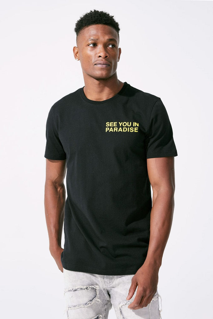 See You In Paradise T-shirt (pollen) – Jordan Craig