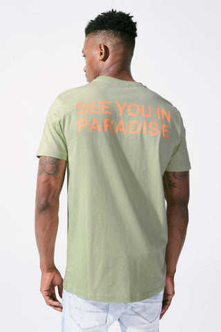 See You In Paradise T-Shirt (Sage)
