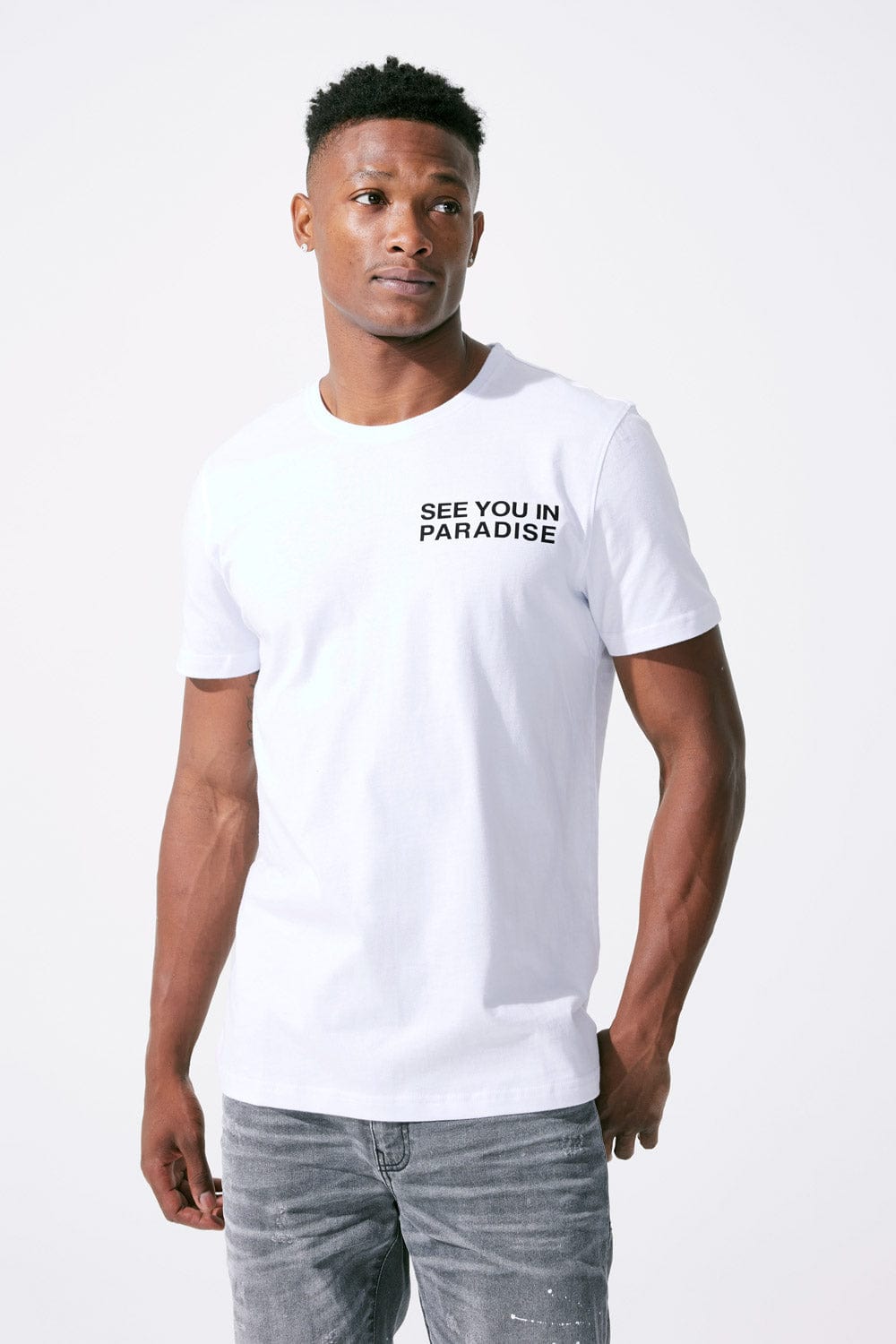 See You In Paradise T Shirt White