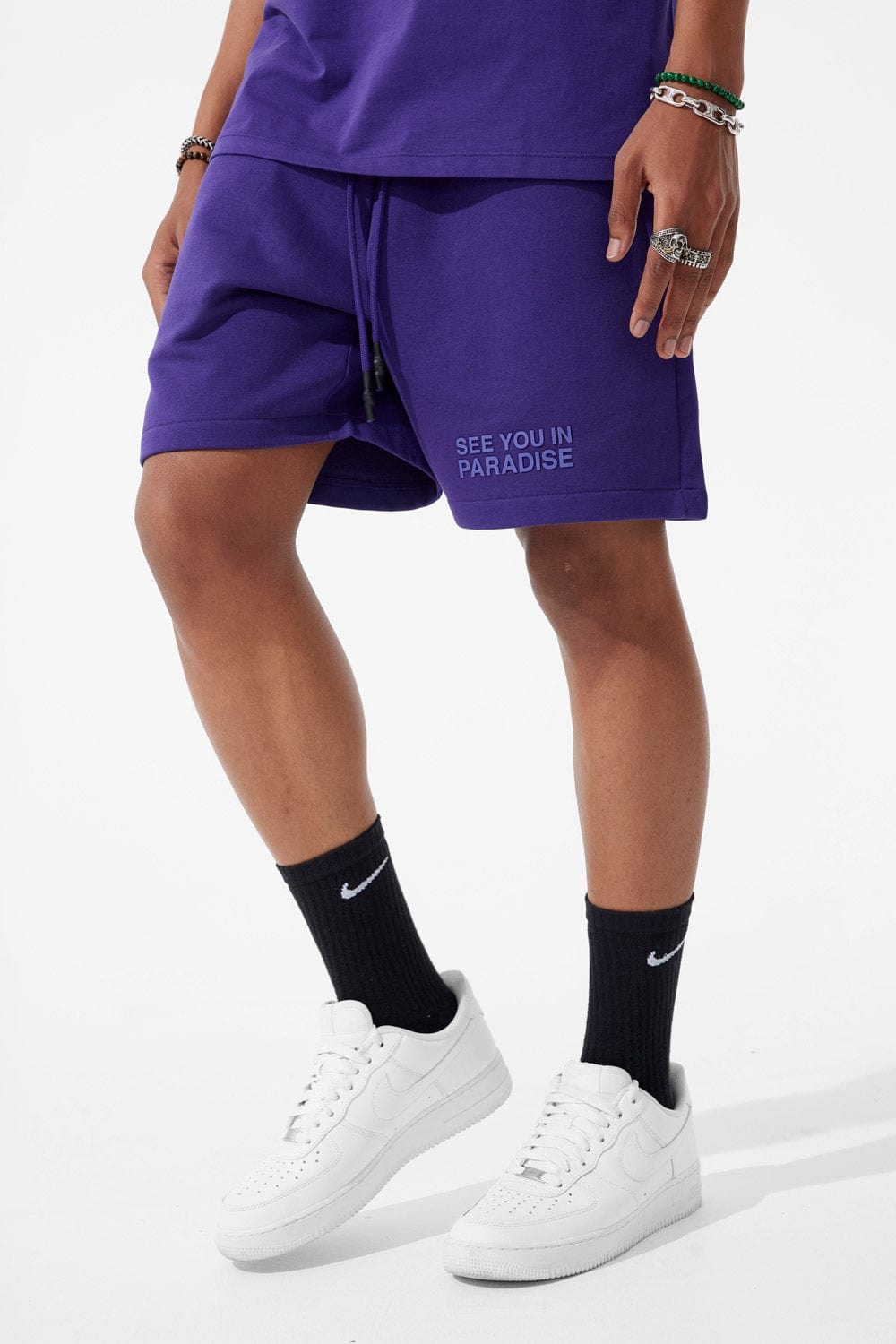 Jordan Craig Retro - Paradise Tonal Shorts (Purple) S / Purple