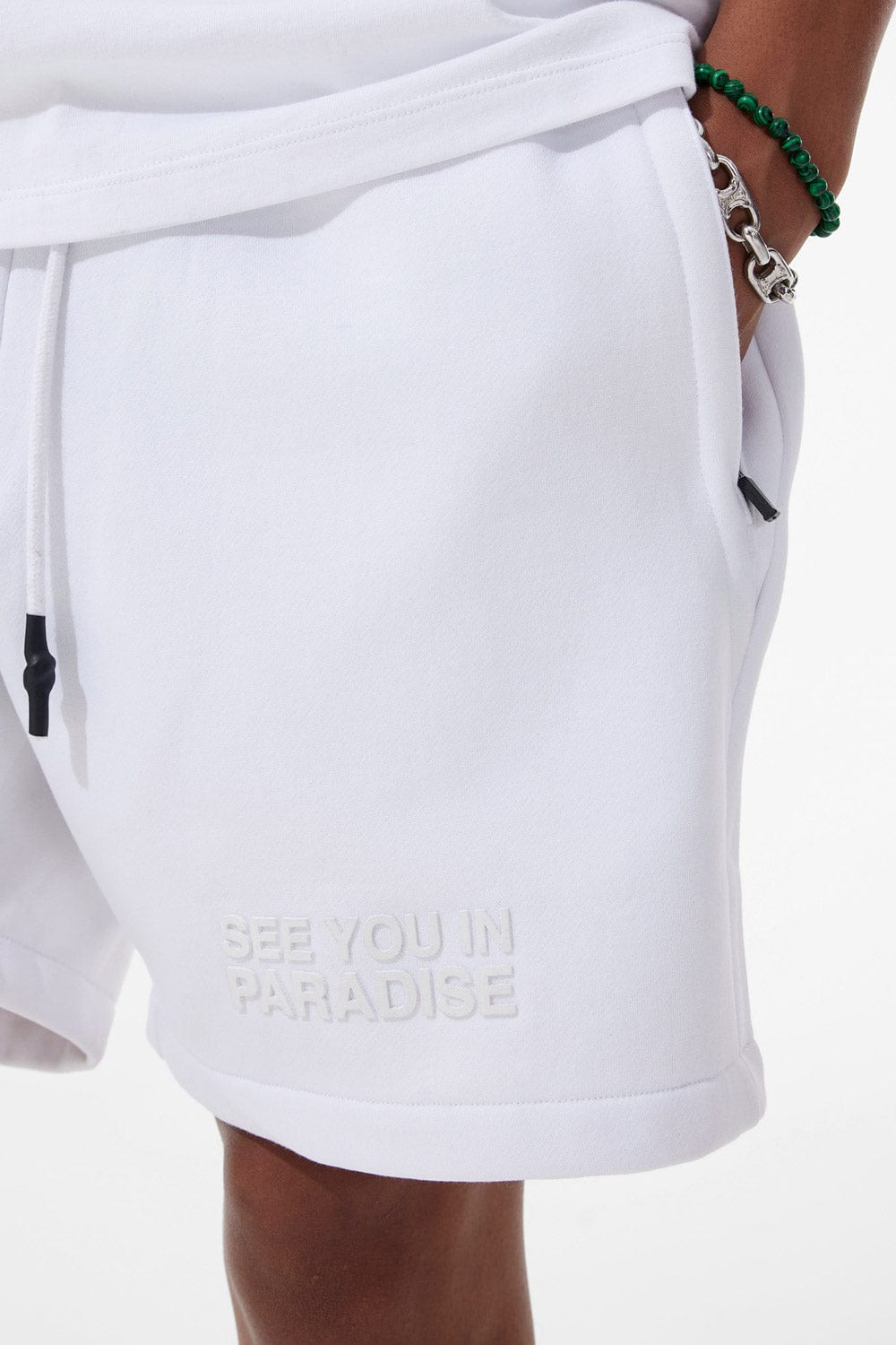 Jordan Craig Retro - Paradise Tonal Shorts (White)