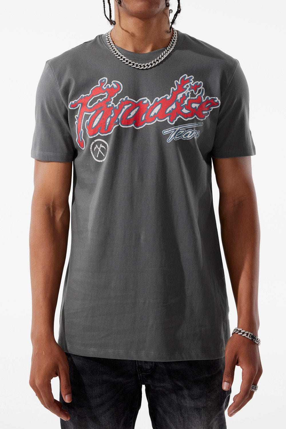 Jordan Craig Paradise Tour T-Shirt Charcoal / S