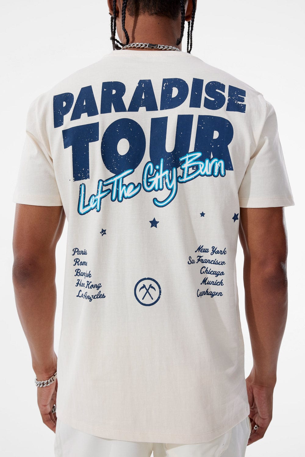 Jordan Craig Paradise Tour T-Shirt (Bone)