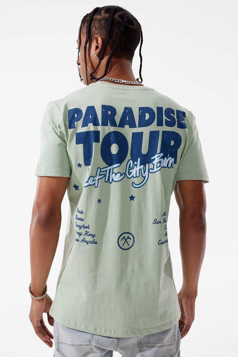 Jordan Craig Paradise Tour T-Shirt (Light Sage)