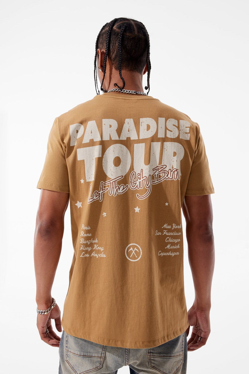 Jordan Craig Paradise Tour T-Shirt (Mocha)