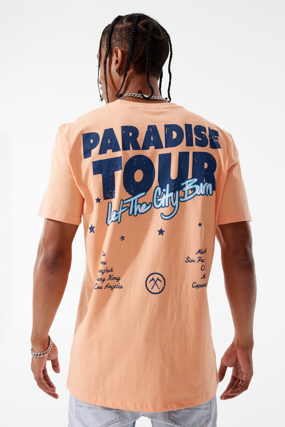 Jordan Craig Paradise Tour T-Shirt (Peach)