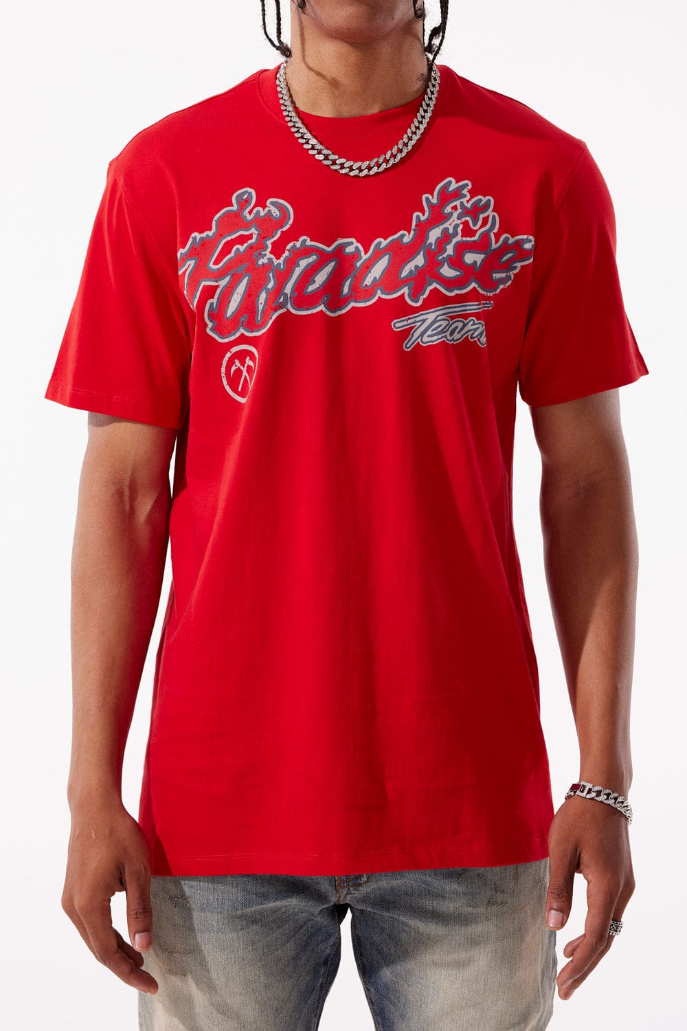 Jordan Craig Paradise Tour T-Shirt (Red) S / Red