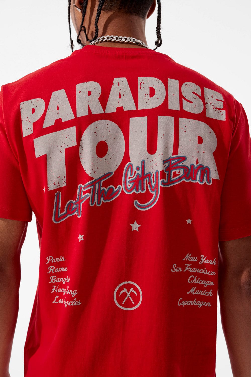 【JORDAN CRAIG】★Tシャツ★ Paradise T-Shirt Paradise Tour T-Shirt (Light Sage)