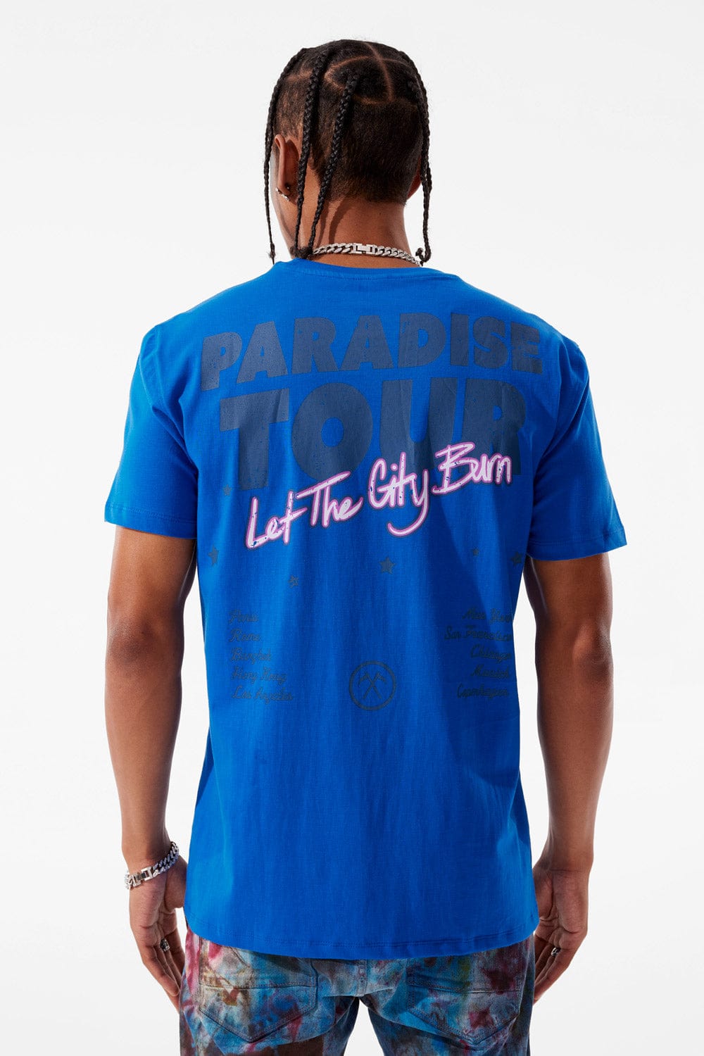 Jordan Craig Paradise Tour T-Shirt (Royal)