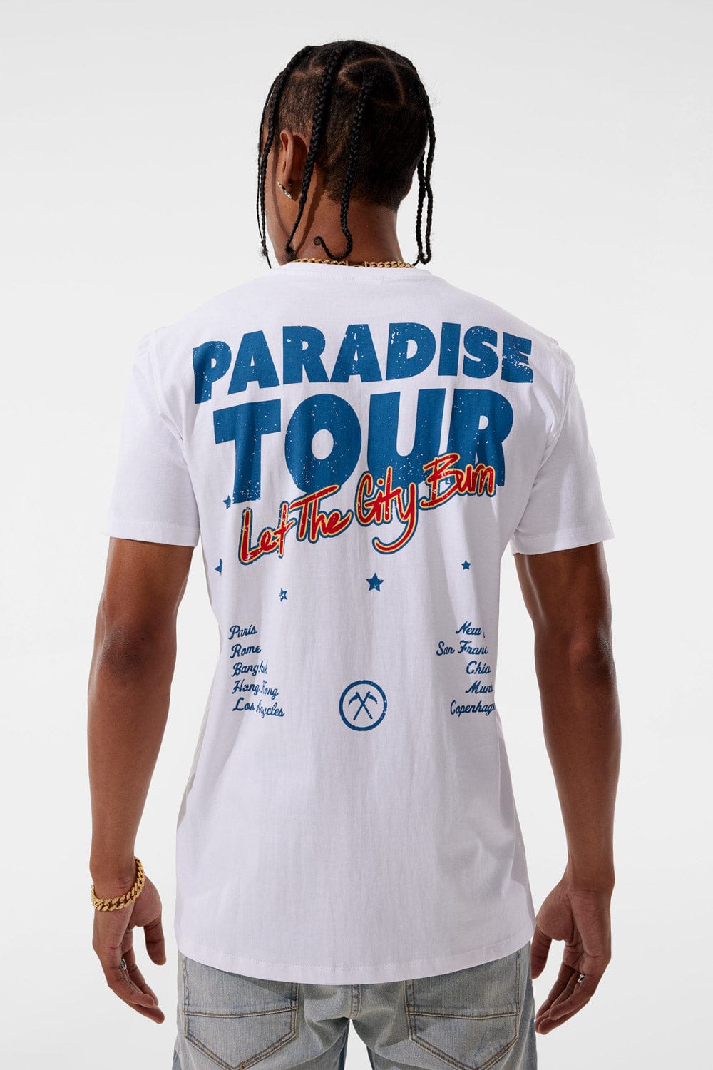 Jordan Craig Paradise Tour T-Shirt (White)