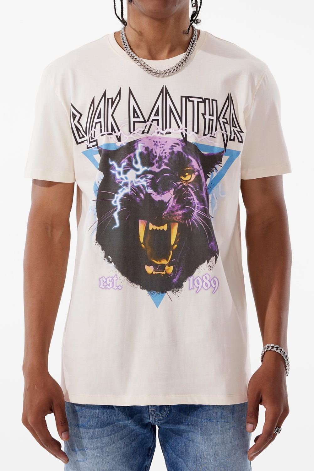 Jordan Craig Blak Panther T-Shirt (Cream) S / Cream