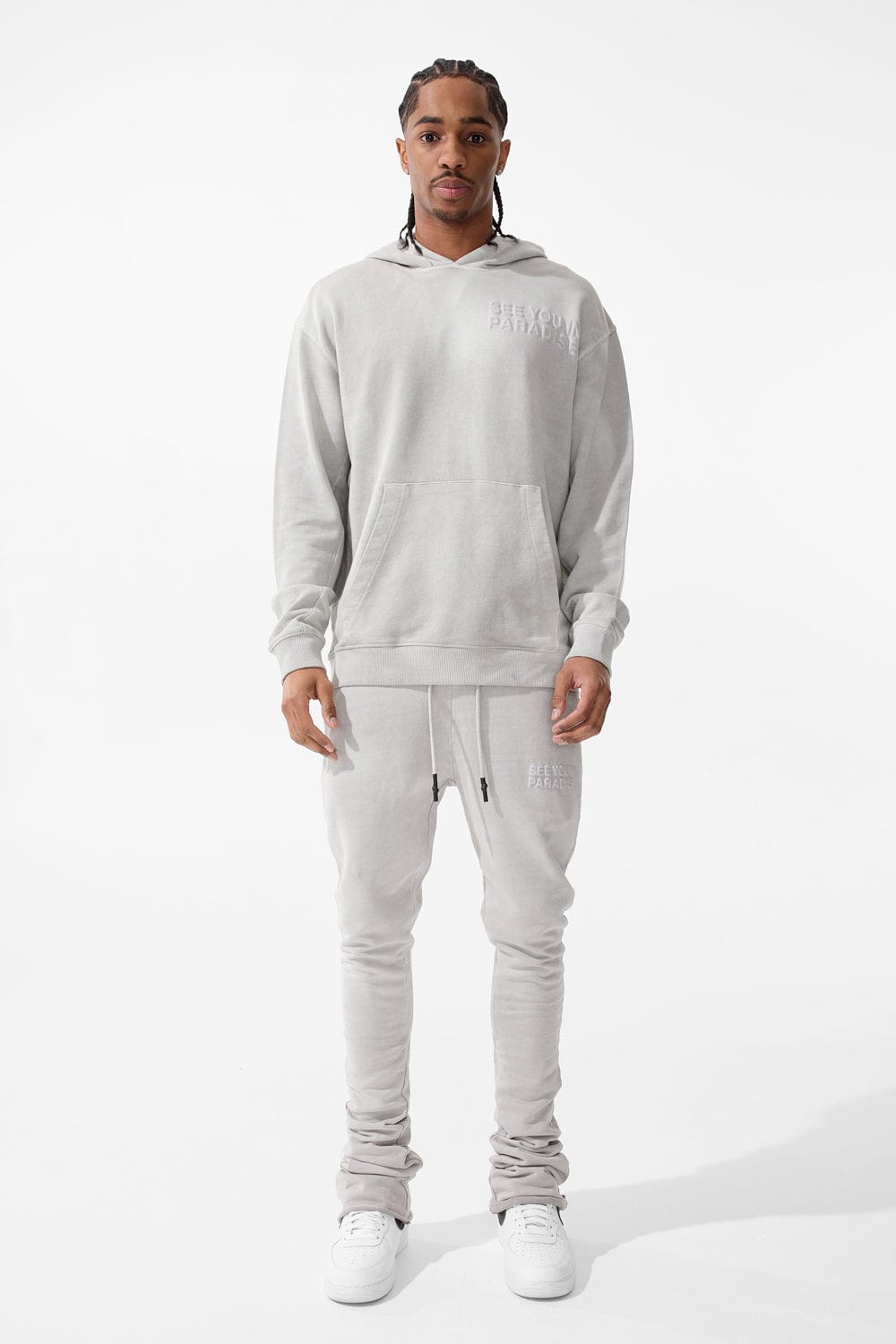 jordan grey sweatsuit