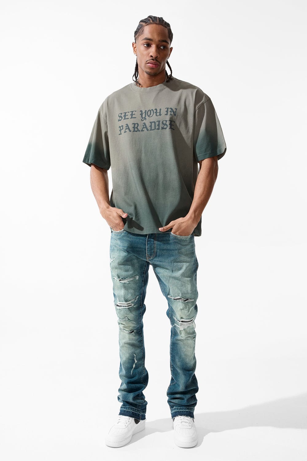 関税送料込み JORDAN CRAIG Martin Stacked SYIP Denim デニム Martin Stacked - SYIP Denim