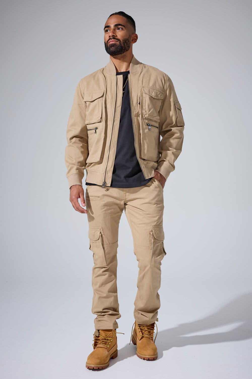 Jordan Craig Xavier - OG Cargo Pants (Khaki)
