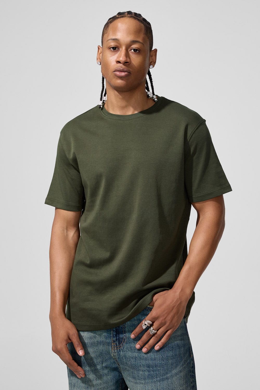Jordan Craig Premium Crewneck T-Shirt 3 Pack (Earth Tone)