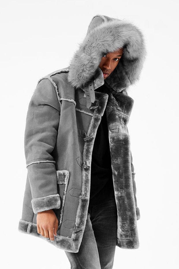 Jordan Craig Denali Shearling Jacket (Charcoal) S / Charcoal