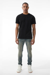Heavyweight Crewneck T-Shirt 3 Pack (Multi Color)