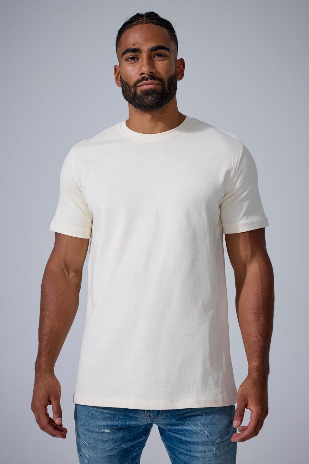 Jordan Craig Heavyweight Crewneck T-Shirt Cream / S