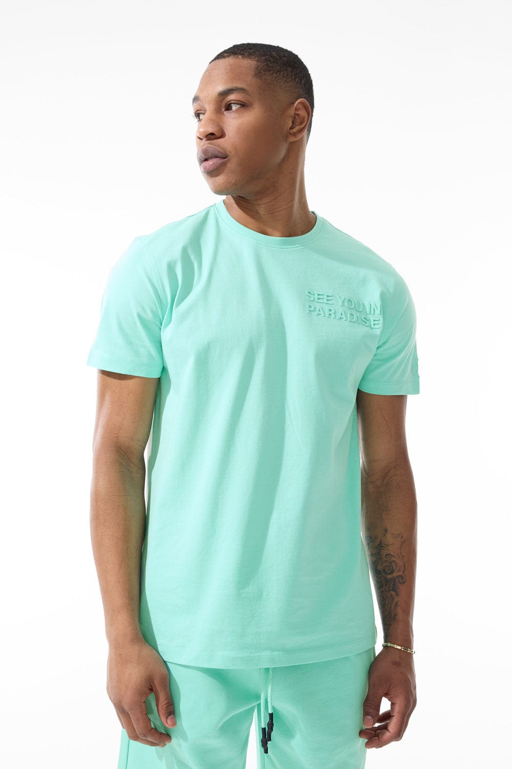 Jordan Craig Paradise Tonal T-Shirt Aqua / S