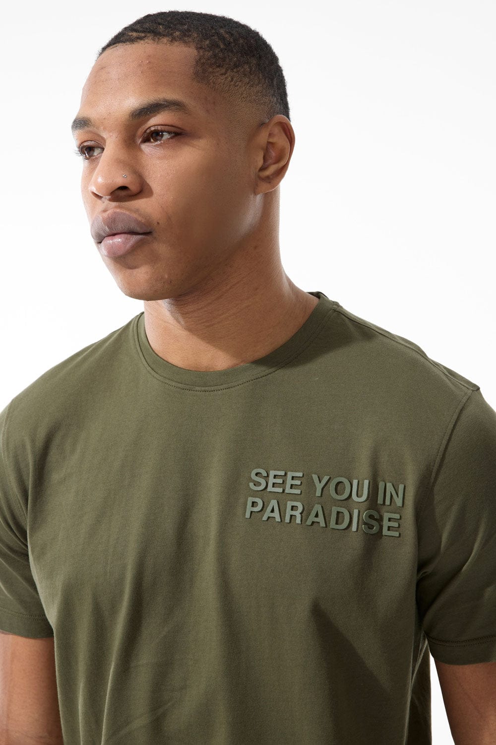 Jordan Craig Paradise Tonal T-Shirt Olive / S