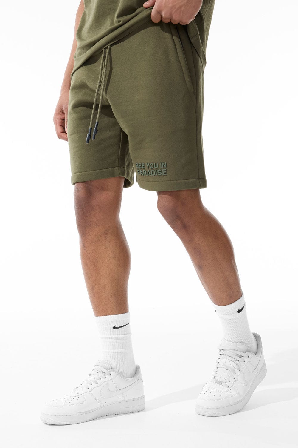 Jordan Craig Retro - Paradise Tonal Shorts Olive / S