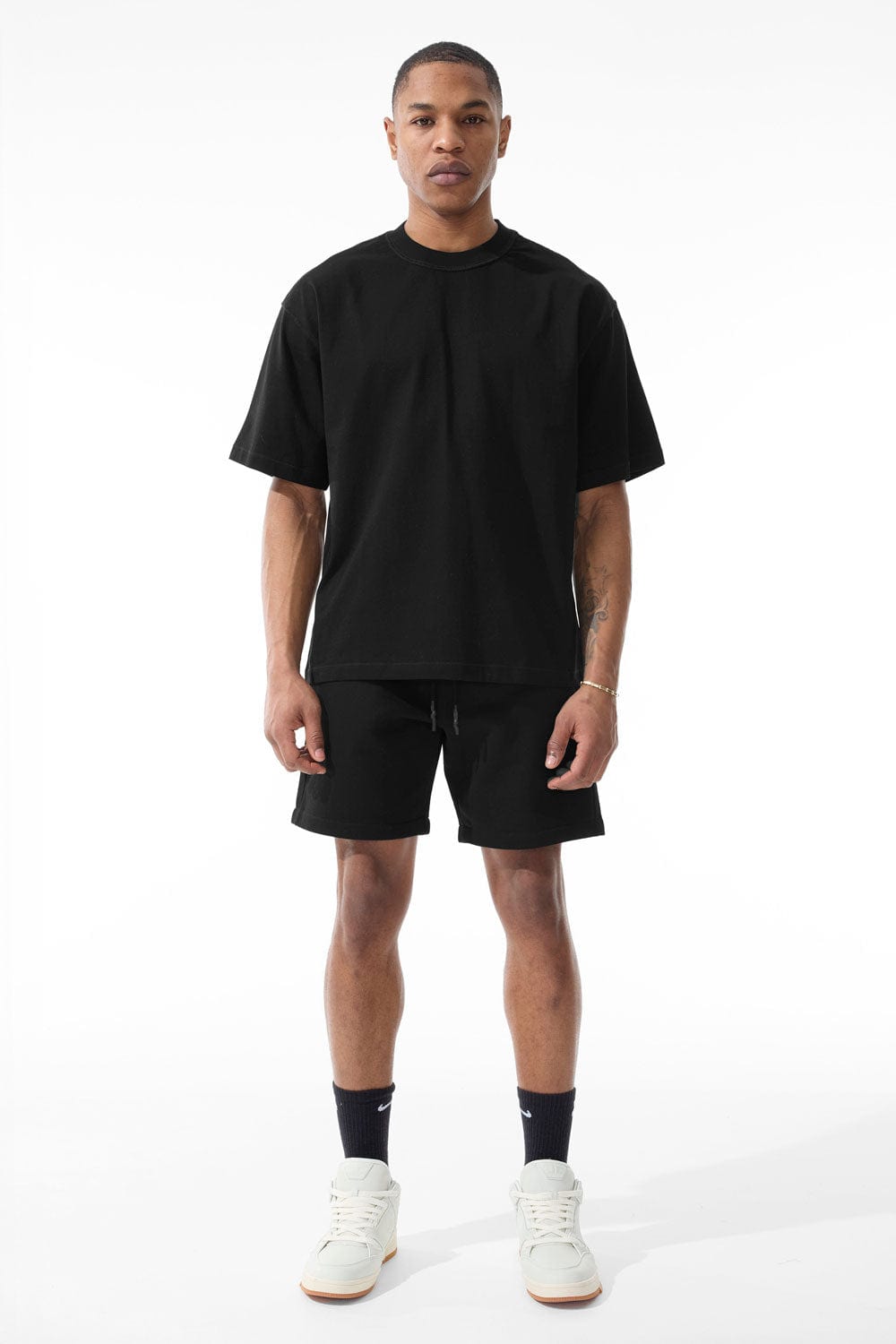 Jordan Craig Burbank Cropped Boxy T-Shirt