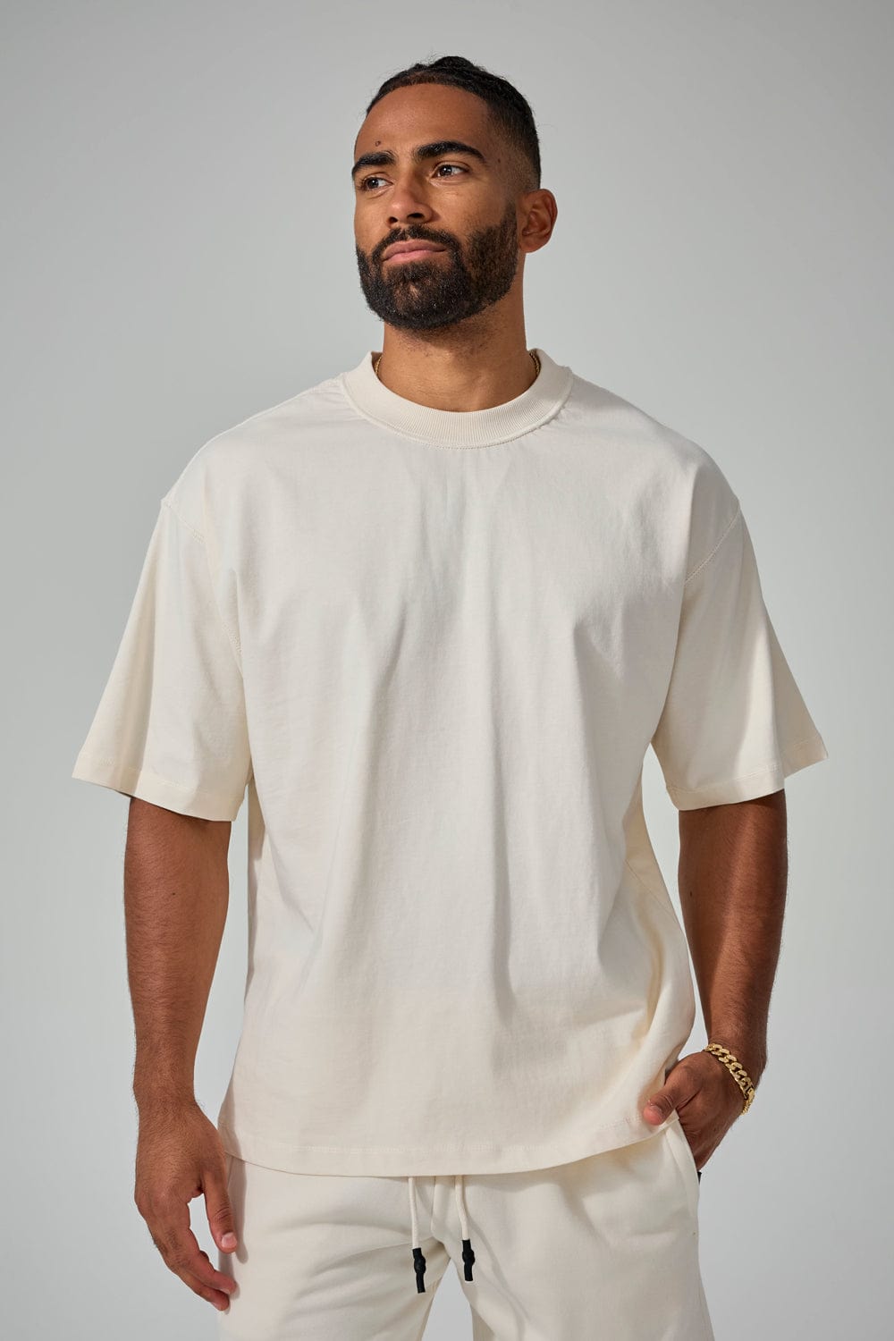 【大注目】JORDAN CRAIG ★ Heavyweight Cropped Boxy T-Shirt Heavyweight Boxy T-Shirt