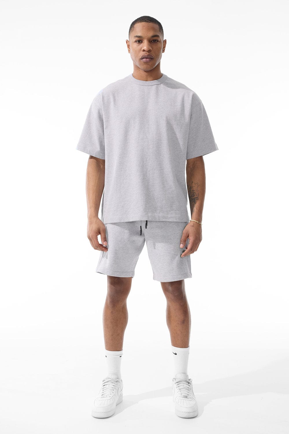 Jordan Craig Burbank Cropped Boxy T-Shirt