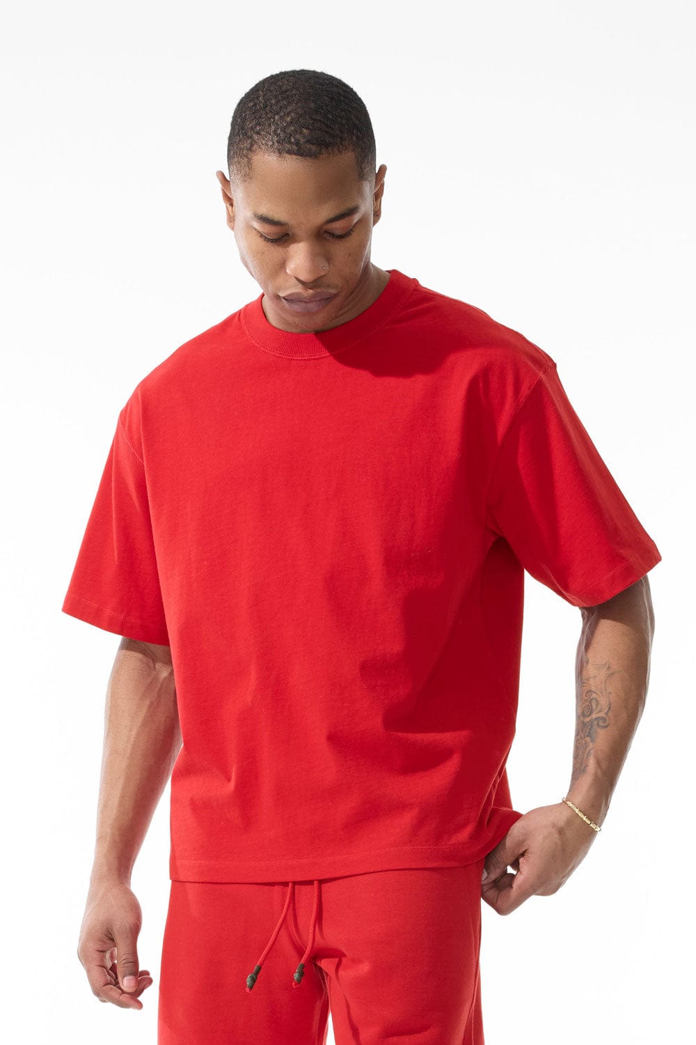 Jordan Craig Burbank Cropped Boxy T-Shirt Chicago / S