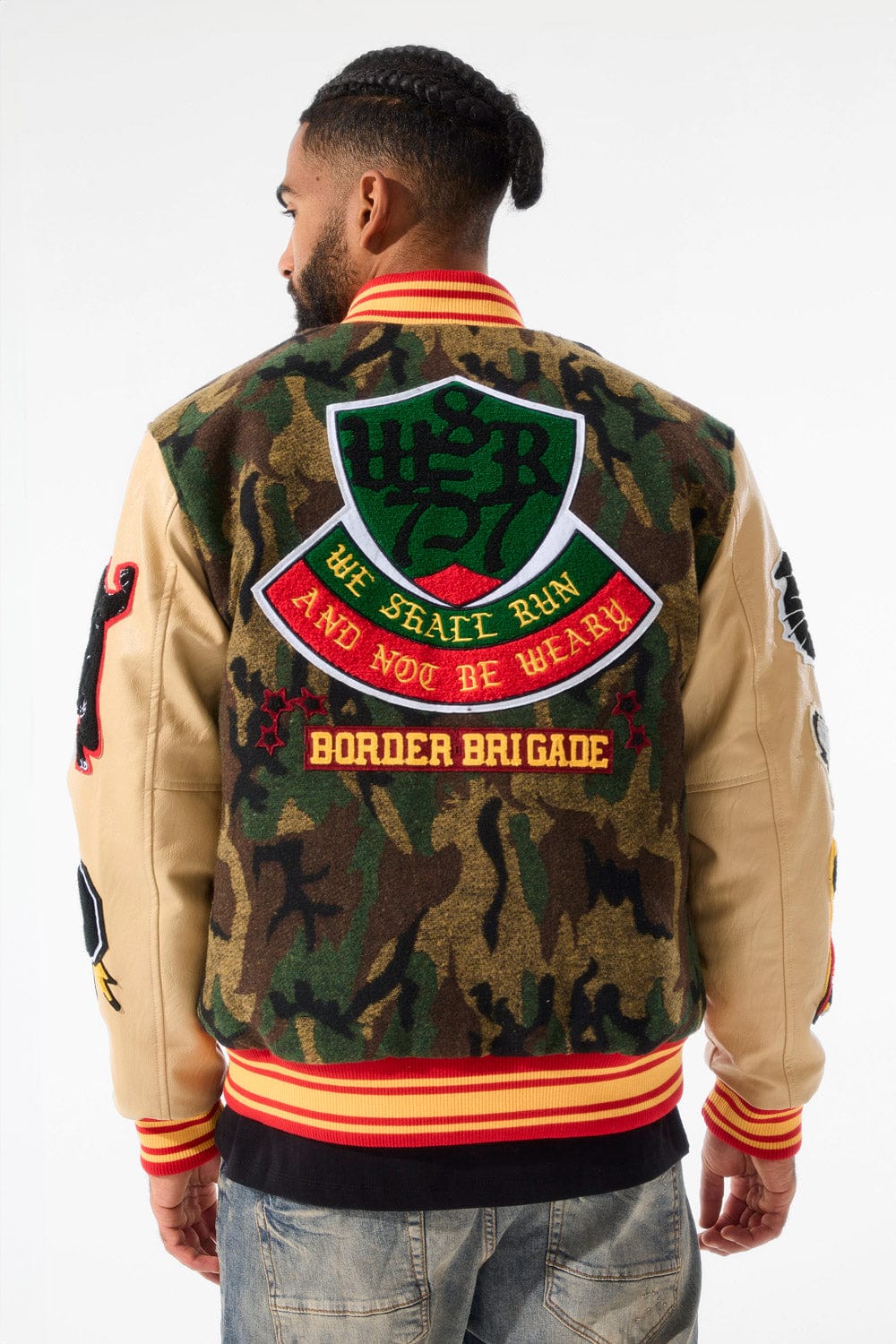 Jordan Craig Hellcat Varsity Jacket (Vintage Camo)