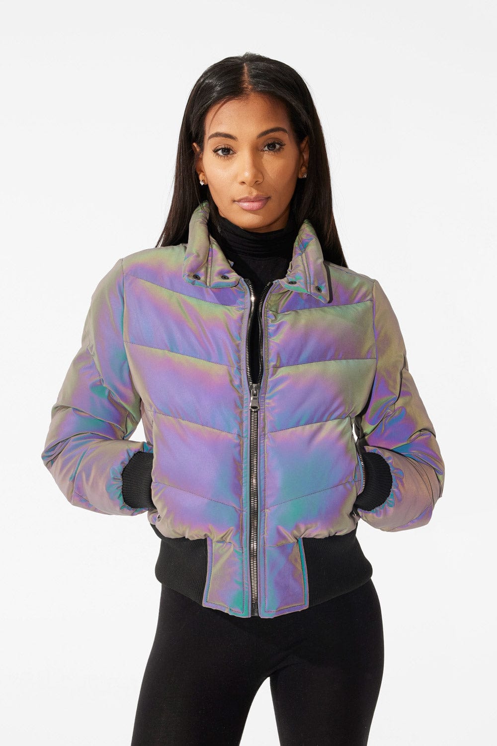 Jordan Craig Women's Flatbush Bomber Jacket (Iridescent)