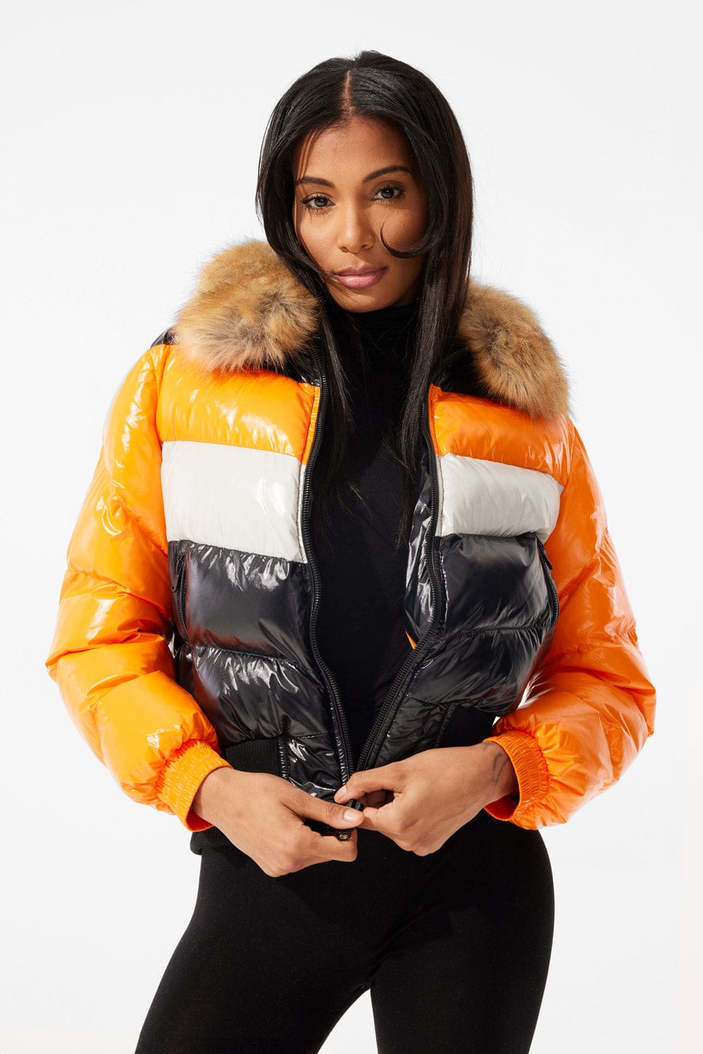 Jordan Craig Women's Sugar Hill Puffer Jacket (Total Orange) S / Total Orange / AC10