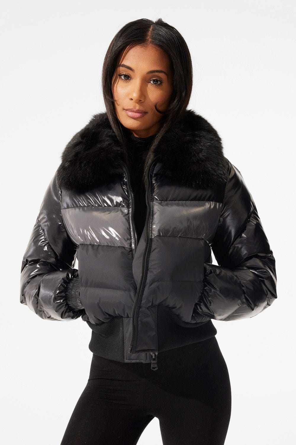 Jordan Craig Women's Sugar Hill Puffer Jacket (Triple Black) S / Triple Black / AC10