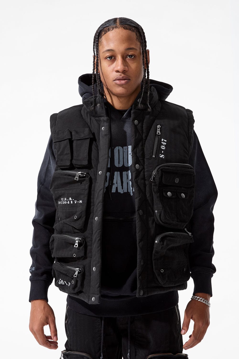 Jordan Craig Infantry Division Field Vest (Black) S / Black