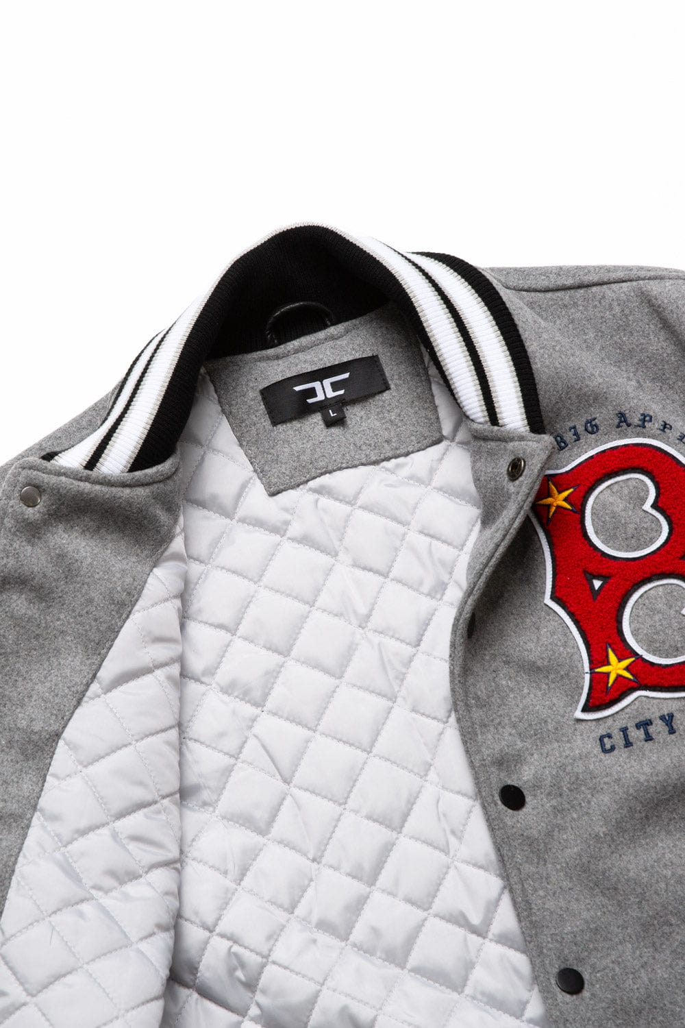 JC Big Men Big Men's Big Apple Varsity Jacket Sample - Size 4XL (Anniversary Auction)