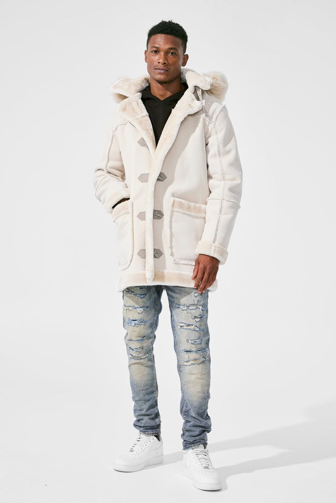 Denali Shearling Jacket (Arctic Wolf)