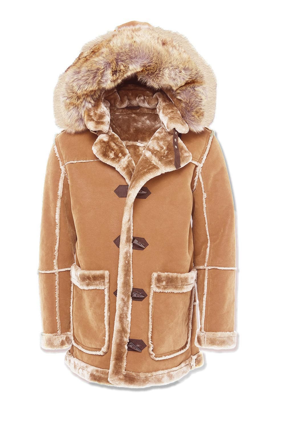 JC Big Men Big Men's Denali Shearling Jacket (Secret Sale Edition) Praline / 4XL