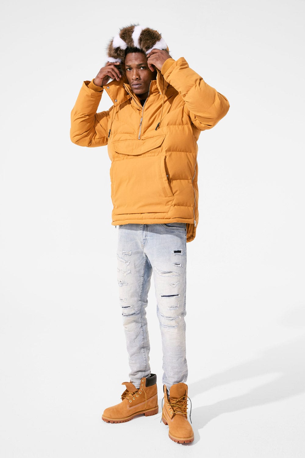 Anorak jacket shop men's pullover