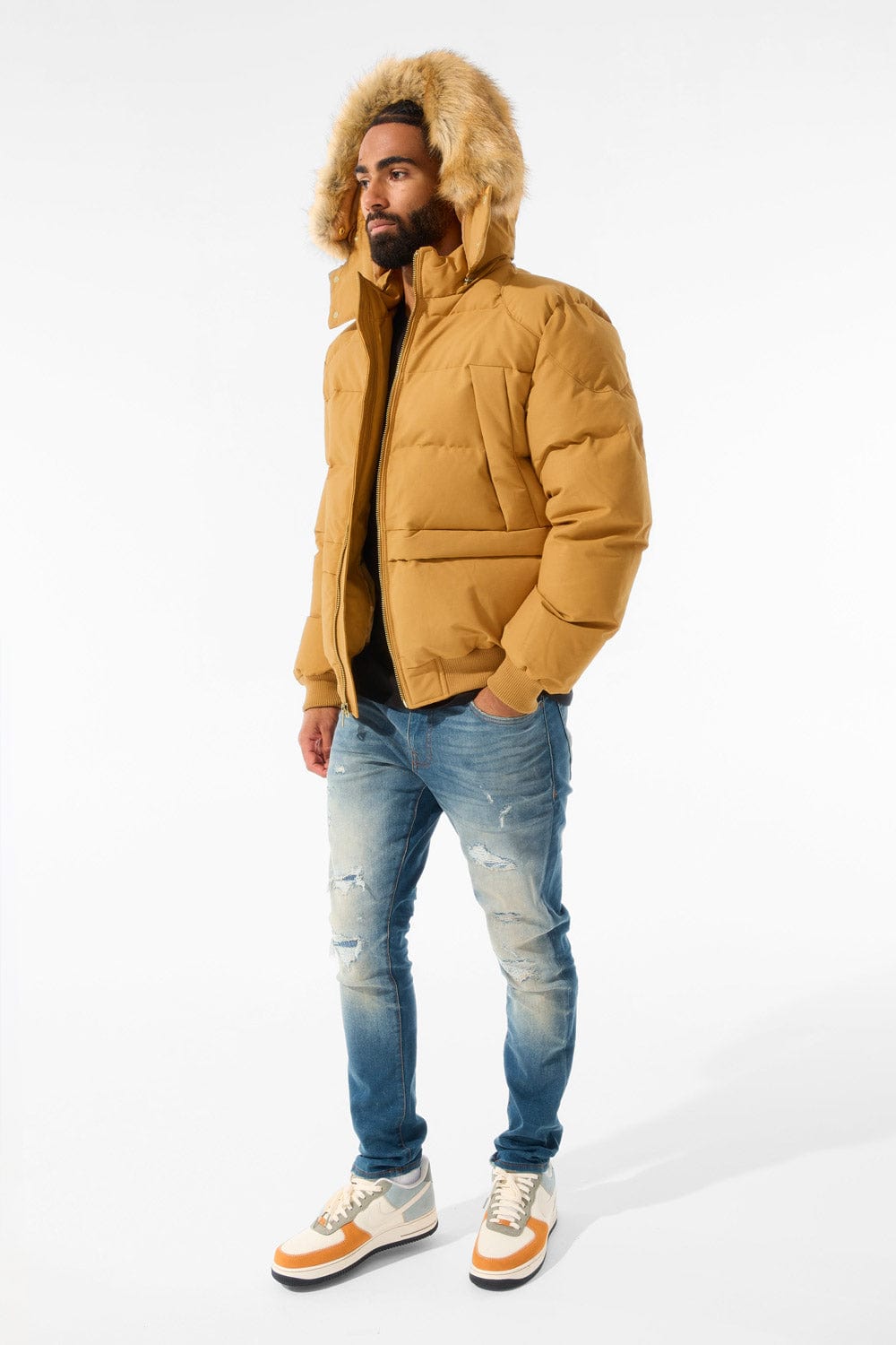 Jordan Craig Cross Bay Bomber Jacket (Desert)