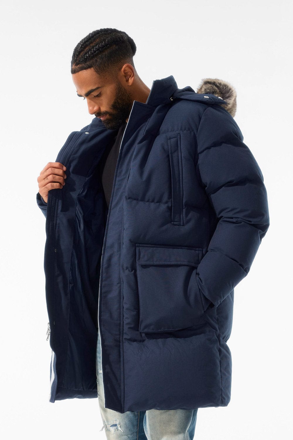 Fairbanks Insulated Parka Navy 3XL Jordan Craig