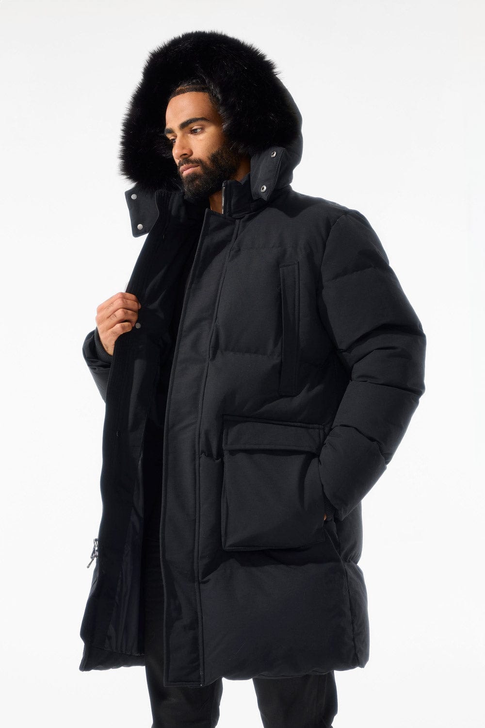 Jordan Craig Fairbanks Insulated Parka (Noir) S / Noir