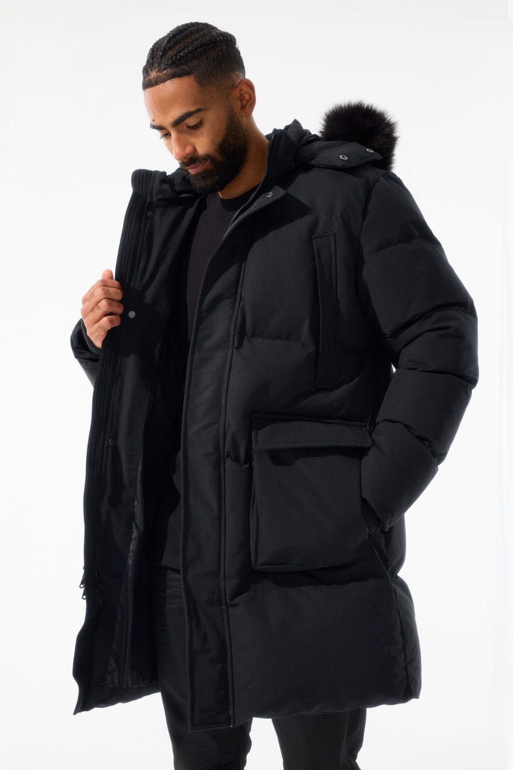 Jordan Craig Fairbanks Insulated Parka (Noir)