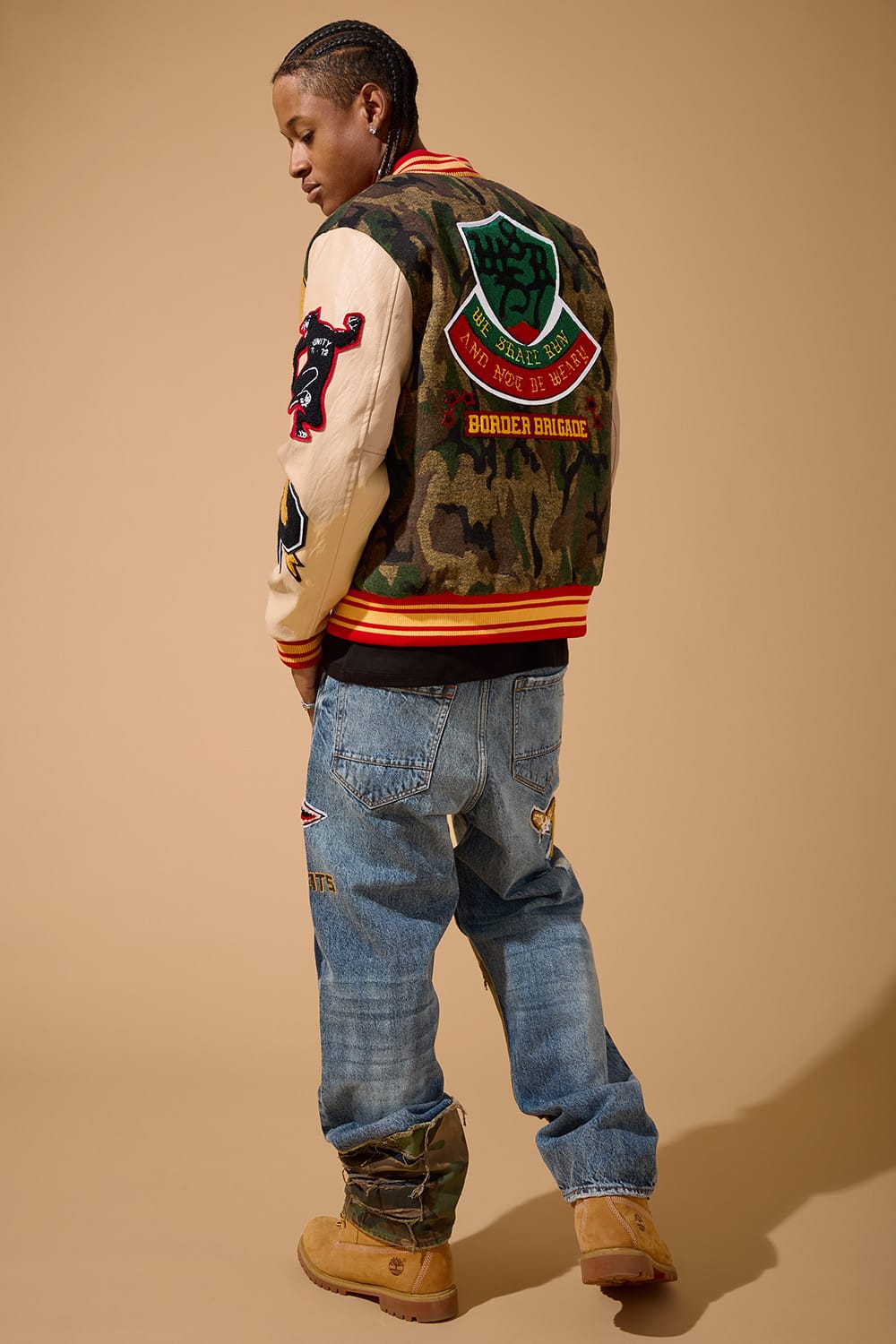 Jordan Craig Hellcat Varsity Jacket (Vintage Camo)