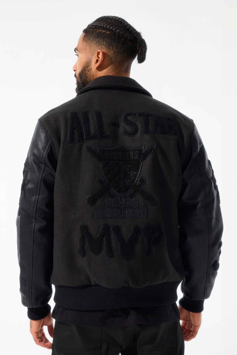 Pioneers Varsity Jacket (Noir)